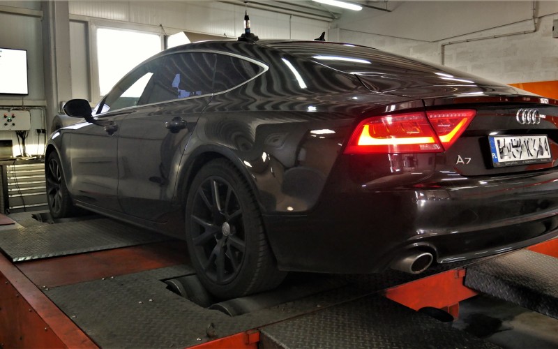 CHIPTUNING AUDI  A7 3.0TDI 245KM – Stage 1