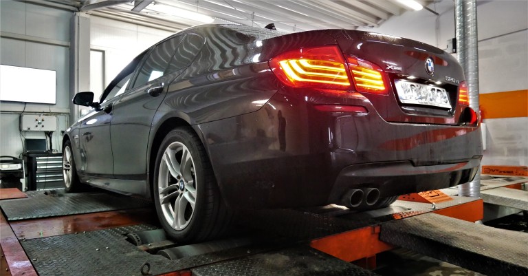 CHIPTUNING BMW f10 520d 190KM STAGE 1